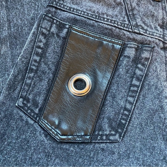 Vintage BonJour Goth Hip Hop Punk High Waisted 100% Cotton Jeans - Picture 7 of 10